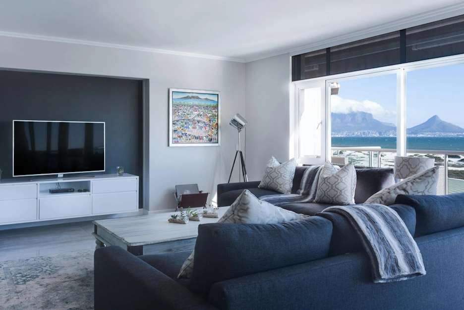 A living room cleaned to perfection.